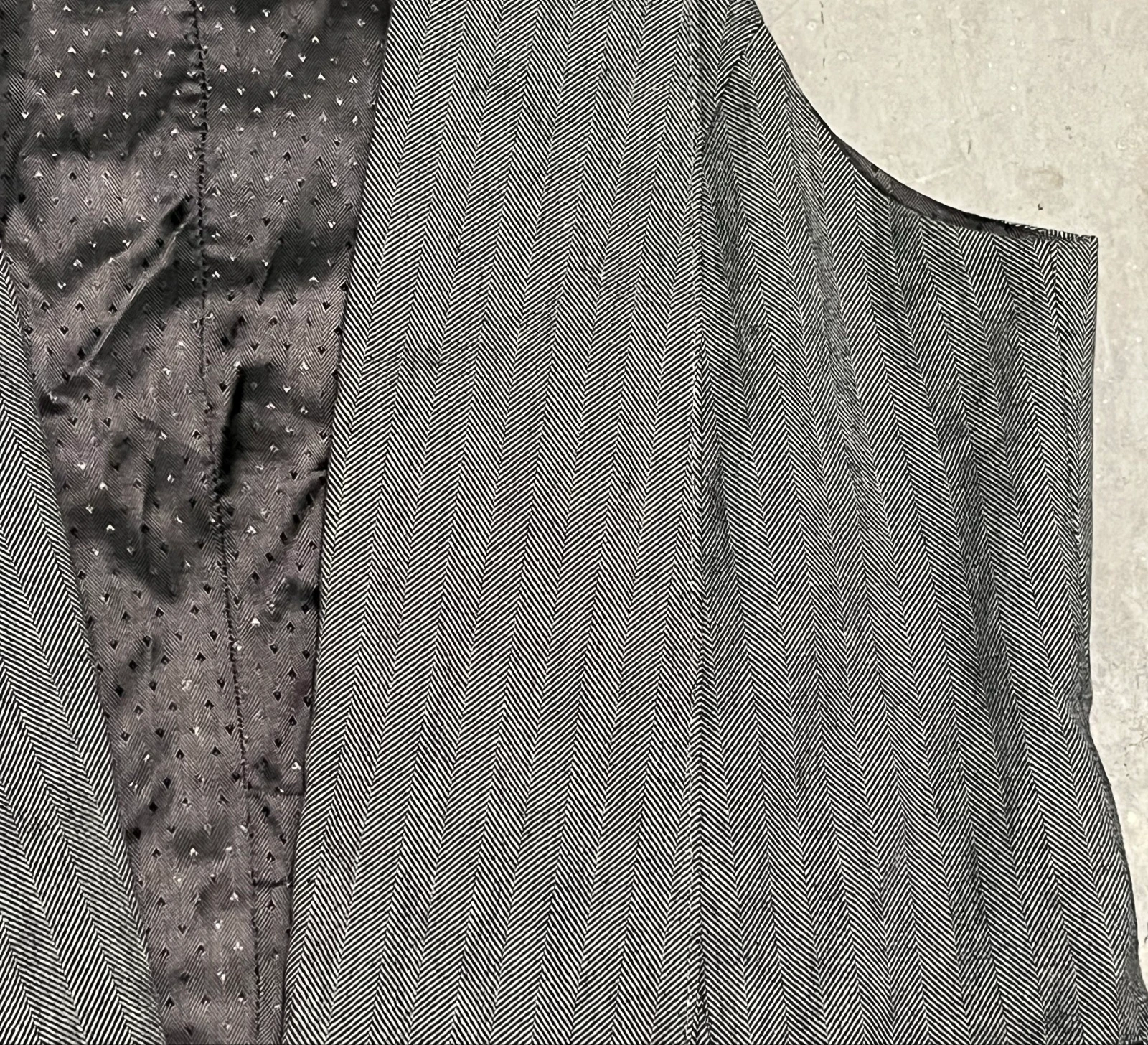Gray Herringbone Vest – photo 20